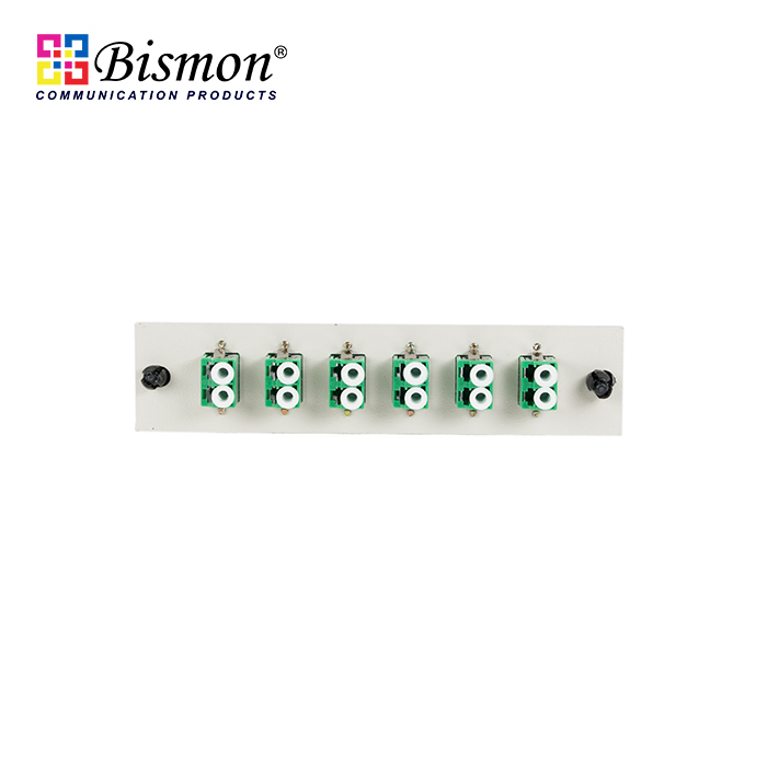 12 LC/APC Snap-in adapter Plate Single-mode Full set